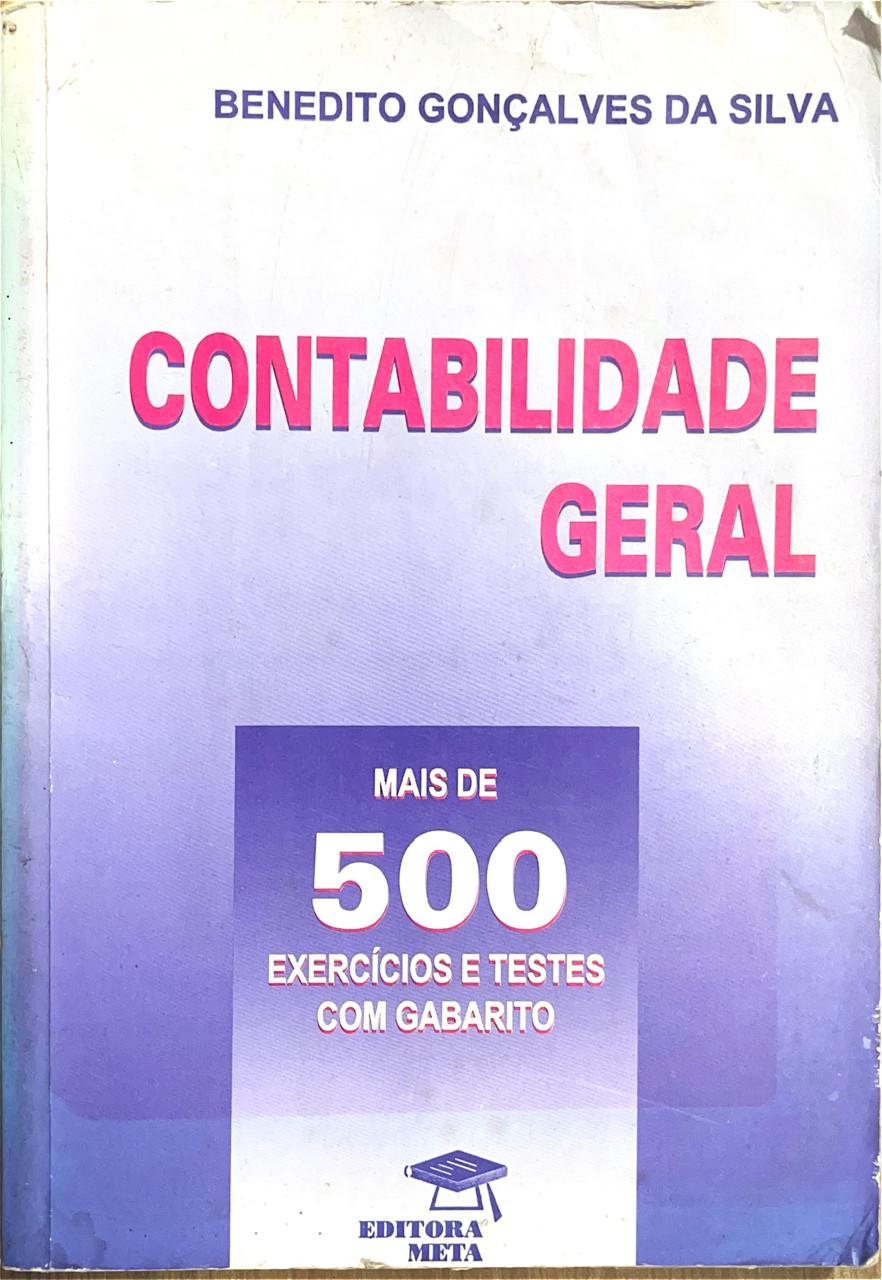 Capa do livro Contabilidade Geral