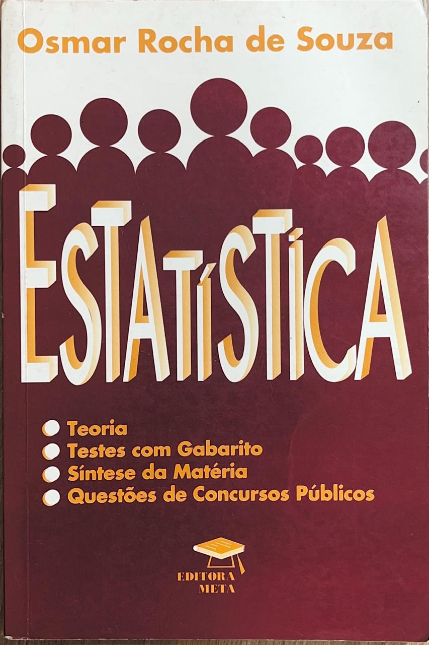 Capa do livro Estatística